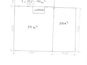 Pronájem skladu, Přerov - Přerov I-Město, 9. května, 631 m2