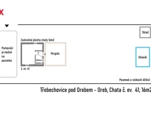 Prodej chaty, Třebechovice pod Orebem, 16 m2