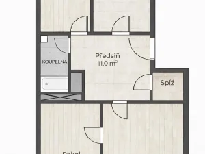Prodej bytu 4+kk, Praha - Karlín, Za Poříčskou bránou, 110 m2