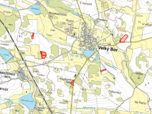 Prodej pole, Velký Bor, 45700 m2