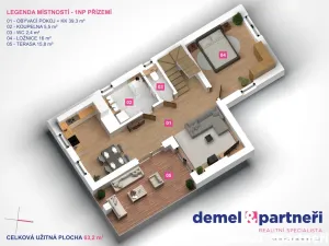 Prodej bytu 4+kk, Moravec, 160 m2