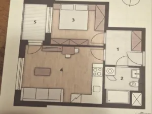 Pronájem bytu 2+kk, Praha - Hlubočepy, Fabiánové, 43 m2