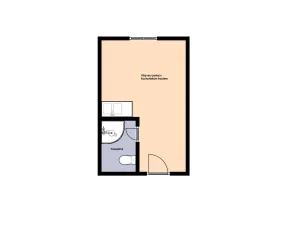 Pronájem bytu 1+kk, Praha - Žižkov, Jeseniova, 16 m2