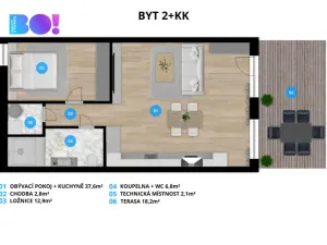 Pronájem apartmánu, Soběšovice, 82 m2