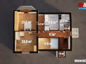 Prodej rodinného domu, Libčice nad Vltavou, Letecká, 200 m2