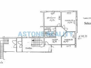 Pronájem kanceláře, Praha - Hloubětín, Klánovická, 78 m2