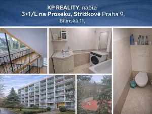 Pronájem bytu 3+1, Praha - Prosek, Bílinská, 60 m2
