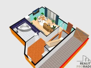 Pronájem bytu 3+kk, Rájec-Jestřebí, Šafranice, 232 m2