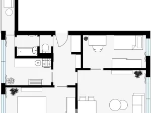 Prodej bytu 3+1, Pardubice, Ohrazenická, 62 m2