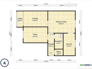 Prodej bytu 3+1, Šumperk, Bratrušovská, 68 m2