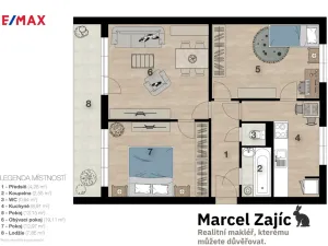 Prodej bytu 3+1, Chrudim - Chrudim II, Požárníků, 69 m2