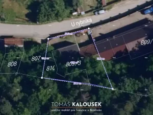 Prodej pozemku pro bydlení, Kuřim, U rybníka, 409 m2