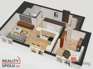 Prodej bytu 2+1, 54 m2