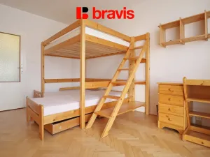 Pronájem bytu 2+kk, Brno - Bystrc, Laštůvkova, 58 m2