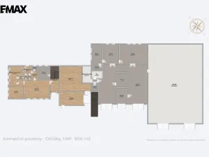 Prodej výrobních prostor, Okříšky, Za tratí, 2224 m2