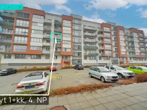 Pronájem bytu 1+kk, Olomouc - Řepčín, Edvarda Beneše, 23 m2