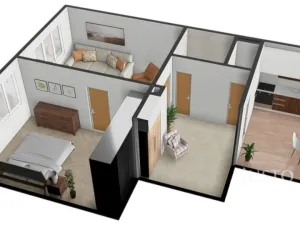 Prodej bytu 2+1, Písek - Budějovické Předměstí, Šafaříkova, 52 m2