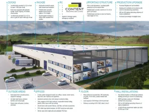 Pronájem výrobních prostor, Ostrov - Dolní Žďár, 4753 m2