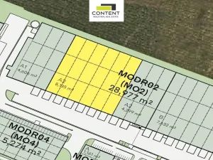 Pronájem výrobních prostor, Modřice, Evropská, 3064 m2