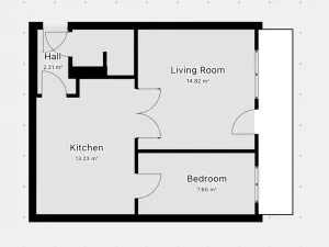 Pronájem bytu 2+1, Praha - Karlín, Nekvasilova, 41 m2