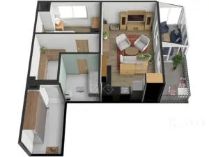 Prodej bytu 2+kk, Písek, Zátavské nábř., 46 m2