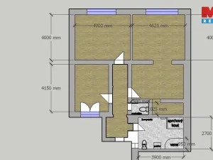 Prodej bytu 3+1, Hradec Králové - Kukleny, Pražská třída, 91 m2