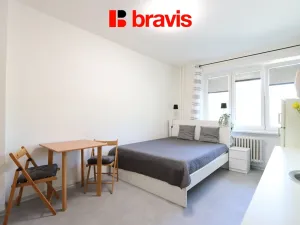 Pronájem bytu 1+kk, Brno, Leitnerova, 22 m2
