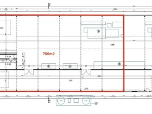 Pronájem výrobních prostor, Lišov, Hůrecká, 756 m2