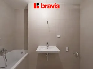 Pronájem bytu 2+kk, Brno - Komín, Bystrcká, 55 m2