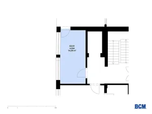 Pronájem kanceláře, Praha - Modřany, Barrandova, 14 m2