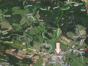 Pronájem bytu 3+1, Kašperské Hory, Vimperská, 72 m2