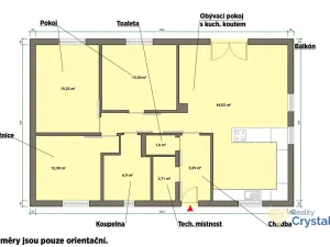 Prodej rodinného domu, Tři Sekery, 110 m2