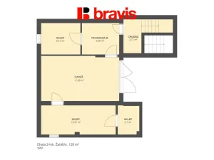 Pronájem chaty, Brno, 129 m2