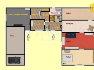 Prodej rodinného domu, Hořepník, Pod Skálou, 200 m2