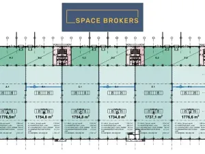 Pronájem skladu, Jihlava, Znojemská, 1700 m2