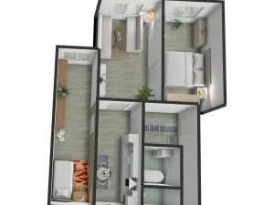 Prodej bytu 3+1, Teplice, Svojsíkova, 73 m2