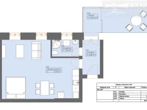 Prodej bytu 1+kk, České Budějovice, Rudolfovská tř., 42 m2
