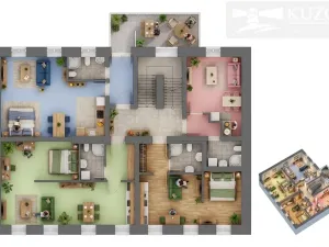 Prodej bytu 1+kk, České Budějovice - České Budějovice 3, Rudolfovská tř., 48 m2