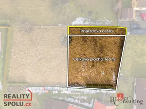 Prodej pozemku pro bydlení, Moravec, 834 m2