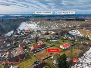 Prodej pozemku pro bydlení, Moravec, 834 m2