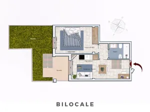 Prodej bytu 2+kk, Pietra Ligure, Itálie, 50 m2