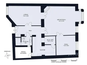 Prodej bytu 3+1, České Budějovice, Karla IV., 109 m2