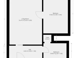 Pronájem bytu 2+kk, Praha - Krč, V Štíhlách, 36 m2