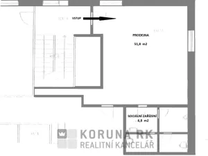 Pronájem obchodního prostoru, České Budějovice - České Budějovice 2, J. Opletala, 58 m2