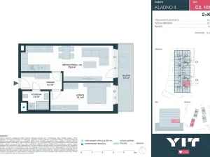 Prodej bytu 2+kk, Kladno, Ke stadionu, 51 m2