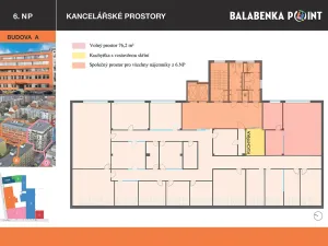 Pronájem kanceláře, Praha - Libeň, Lihovarská, 76 m2