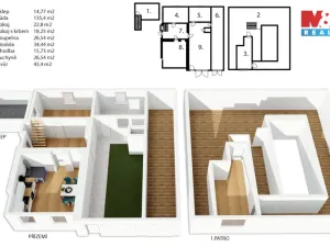 Prodej chalupy, Polička - Lezník, 177 m2
