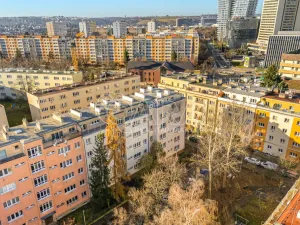 Pronájem bytu 2+kk, Praha - Krč, Bystřická, 41 m2