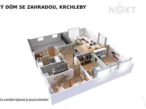 Prodej rodinného domu, Krchleby, 110 m2