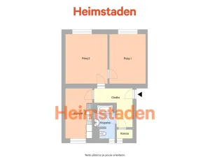 Pronájem bytu 2+1, Hlučín, Jana Nerudy, 63 m2